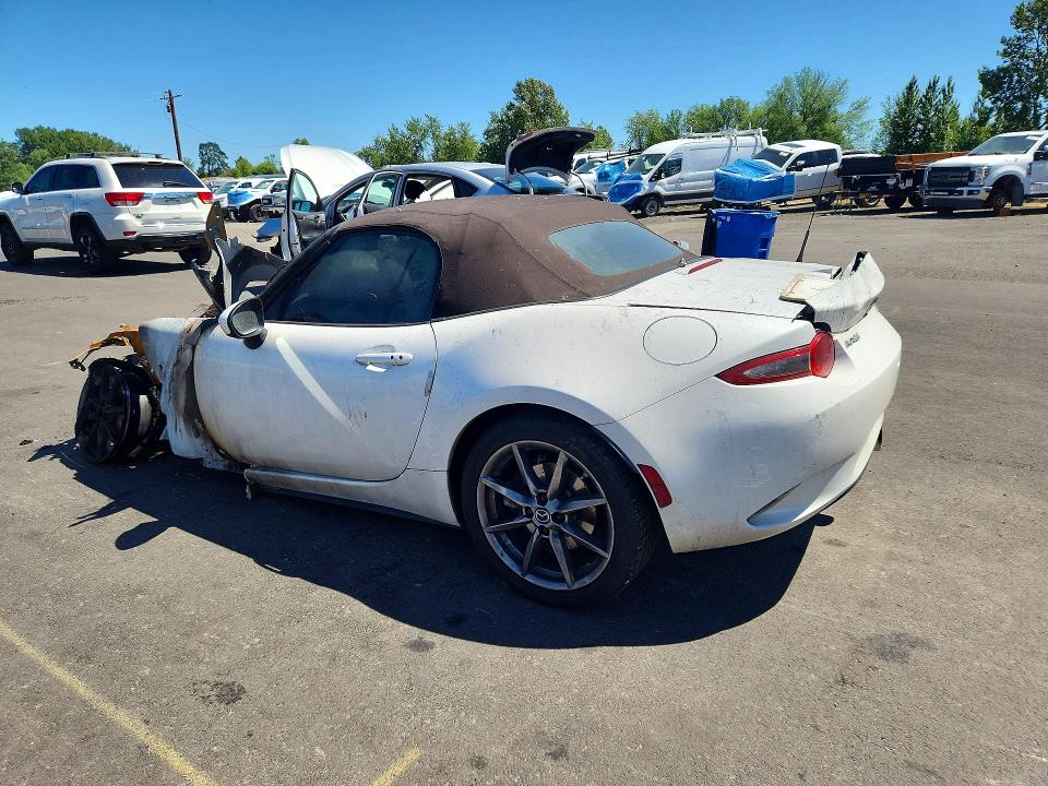 2019 Mazda Mx-5 Miata მანქანა იყიდება აუქციონზე, vin: JM1NDAD78K0303683, აუქციონის ნომერი: 57710956