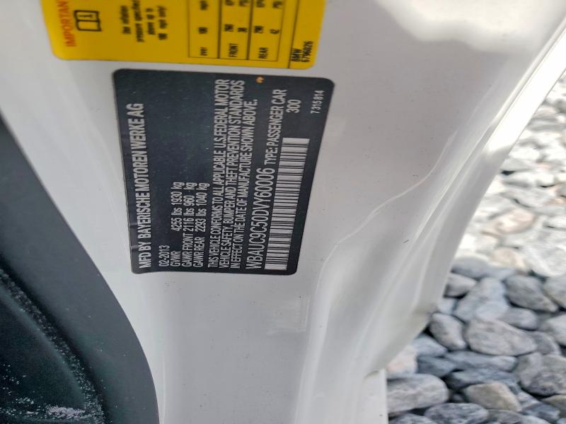 54905406 :رقم المزاد ، WBAUC9C50DVY60006 vin ، 2013 Bmw 135 مزاد بيع