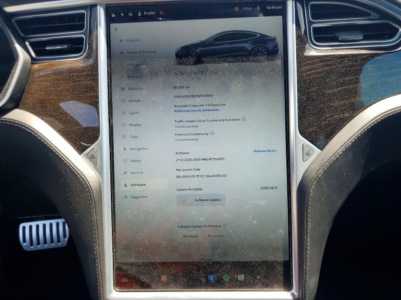 55804456 :رقم المزاد ، 5YJSA1E1XGF147080 vin ، 2016 Tesla Model S مزاد بيع