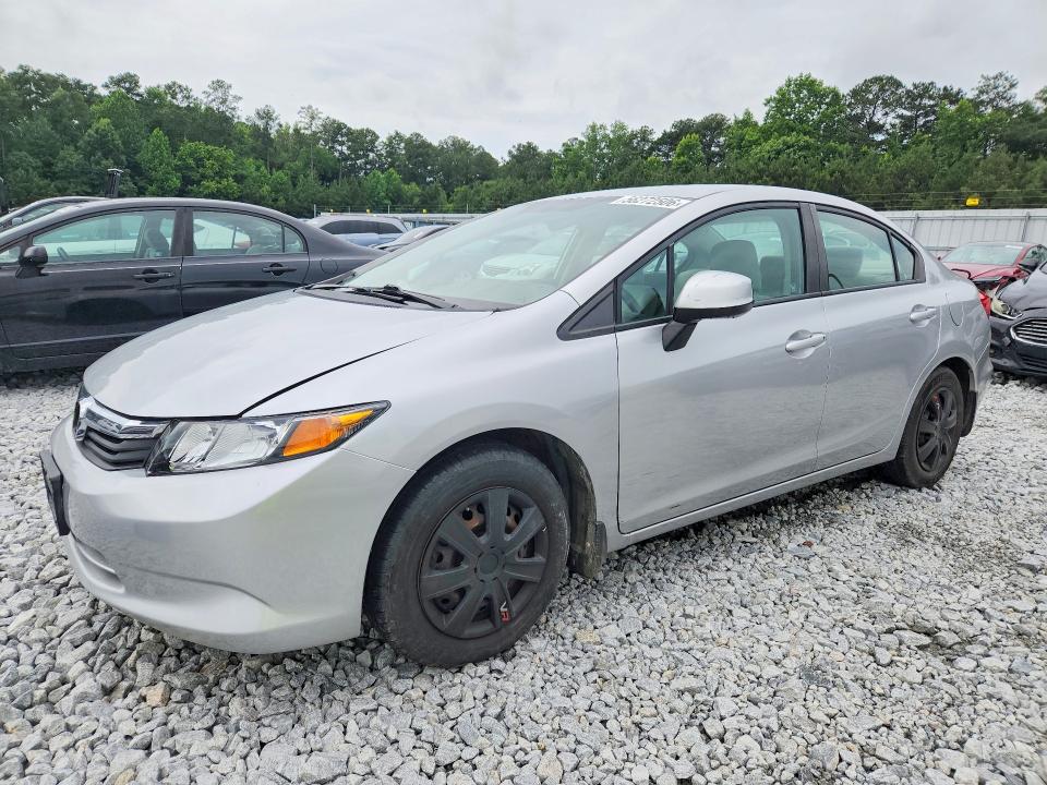 2012 Honda Civic მანქანა იყიდება აუქციონზე, vin: 19XFB2F51CE079788, აუქციონის ნომერი: 56272506