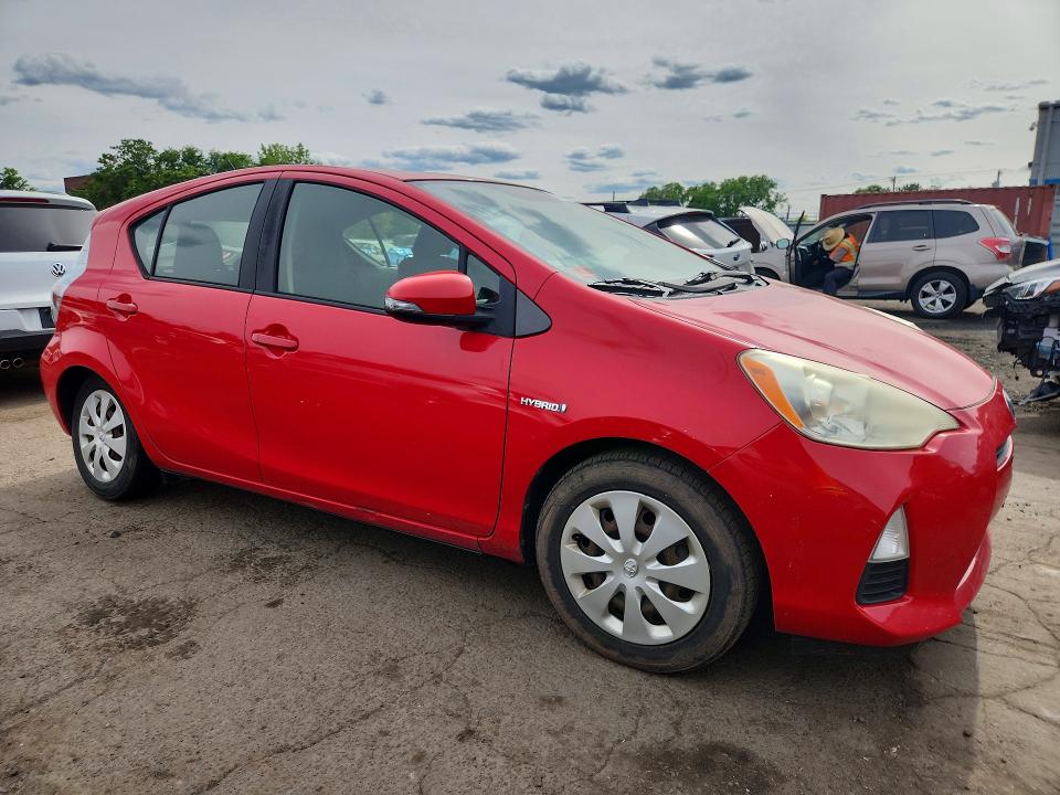 Aukcja sprzedaży 2012 Toyota Prius C, vin: JTDKDTB37C1019701, numer aukcji: 55928146