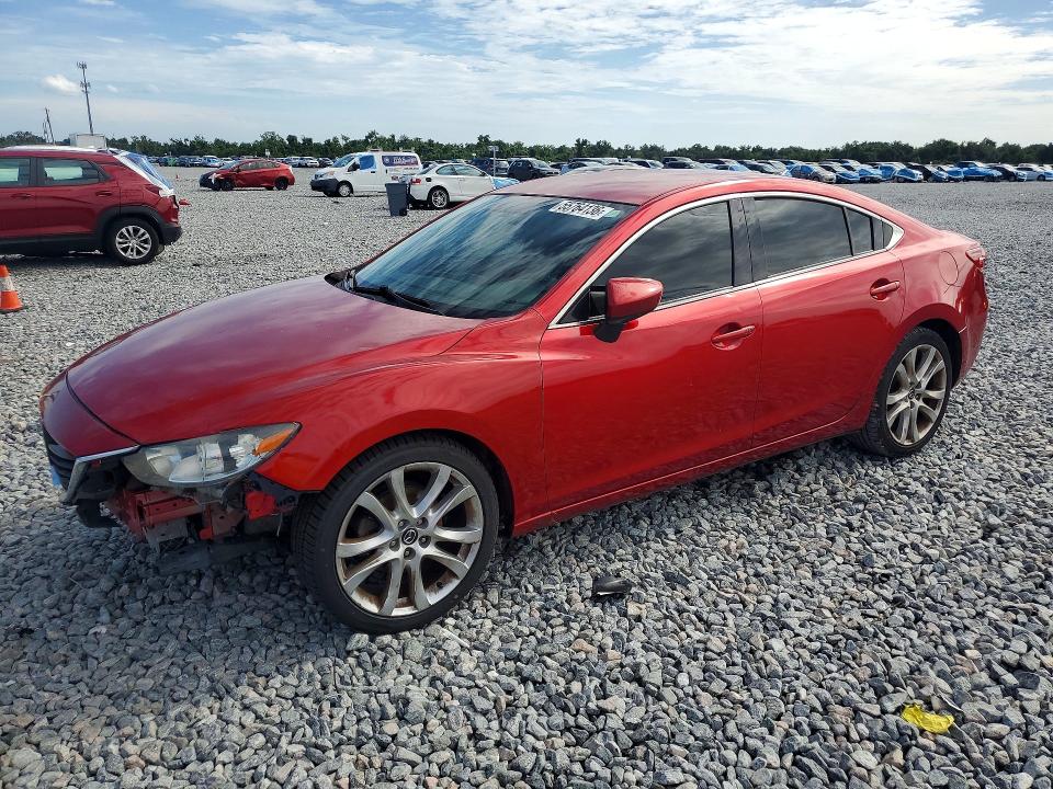 2016 Mazda 6 მანქანა იყიდება აუქციონზე, vin: JM1GJ1V5XG1434887, აუქციონის ნომერი: 55764136