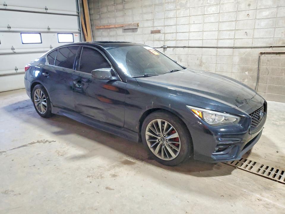 59098816 :رقم المزاد ، JN1EV7AR3JM430986 vin ، 2018 Infiniti Q50 مزاد بيع