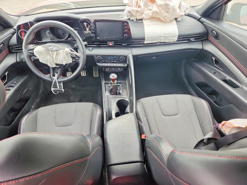 2021 Hyundai Elantra მანქანა იყიდება აუქციონზე, vin: KMHLR4AF1MU181553, აუქციონის ნომერი: 55099486