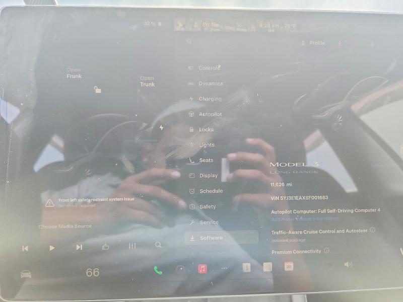 Продажа на аукционе авто 2025 Tesla Model 3, vin: 5YJ3E1EAXSF001683, номер лота: 55564146