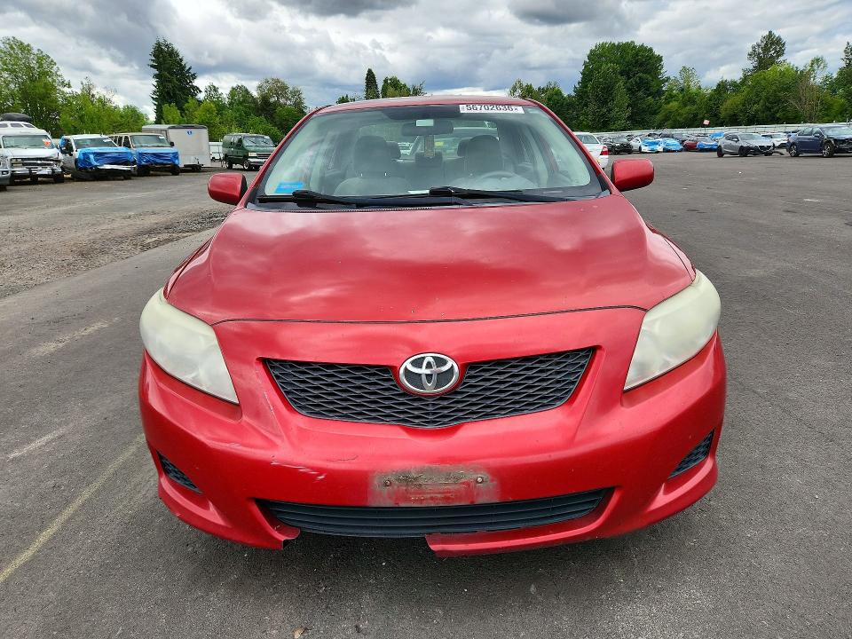 2009 Toyota Corolla მანქანა იყიდება აუქციონზე, vin: 1NXBU40E99Z118131, აუქციონის ნომერი: 56702636