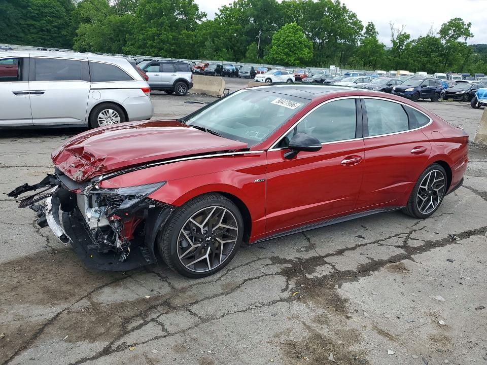 Продажа на аукционе авто 2023 Hyundai Sonata, vin: KMHL14JC2PA327316, номер лота: 58427996