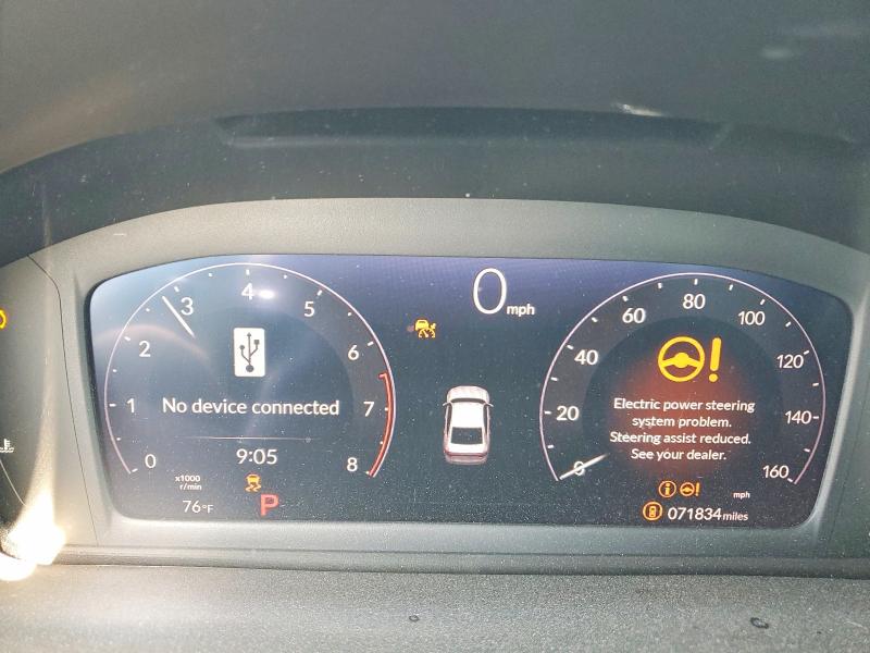 Продажа на аукционе авто 2023 Honda Accord, vin: 1HGCY1F31PA054460, номер лота: 58535386