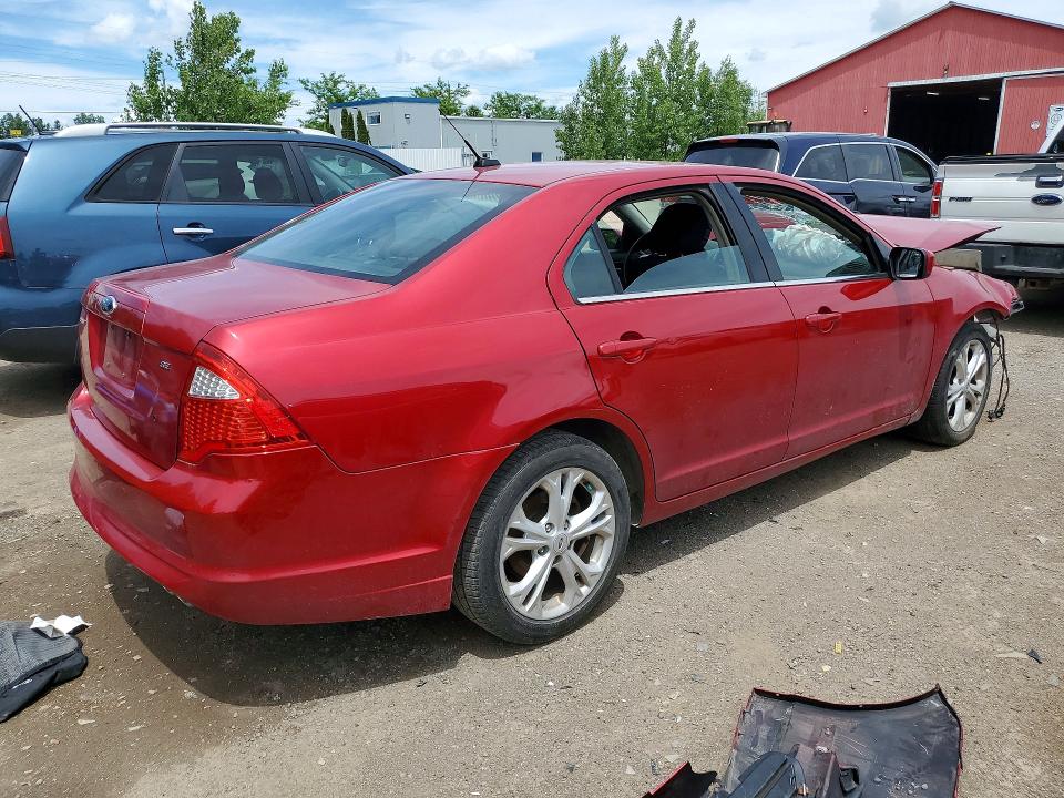 56839266 :رقم المزاد ، 3FAHP0HA7CR423857 vin ، 2012 Ford Fusion مزاد بيع