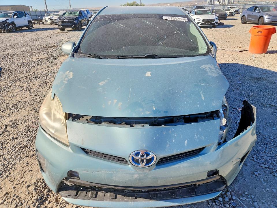 Aukcja sprzedaży 2014 Toyota Prius, vin: JTDKN3DU2E1764913, numer aukcji: 57643536