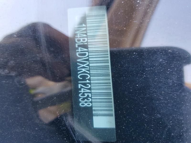 55601696 :رقم المزاد ، 1N4BL4DVXKC124538 vin ، 2019 Nissan Altima مزاد بيع