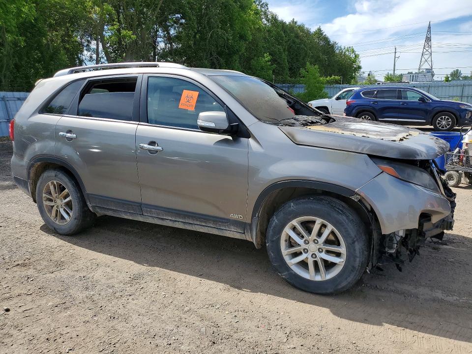 56796386 :رقم المزاد ، 5XYKTCA64EG444147 vin ، 2014 Kia Sorento مزاد بيع