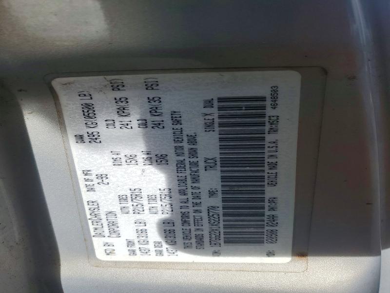 56710236 :رقم المزاد ، 1B7GG22X1XS225770 vin ، 1999 Dodge Dakota مزاد بيع