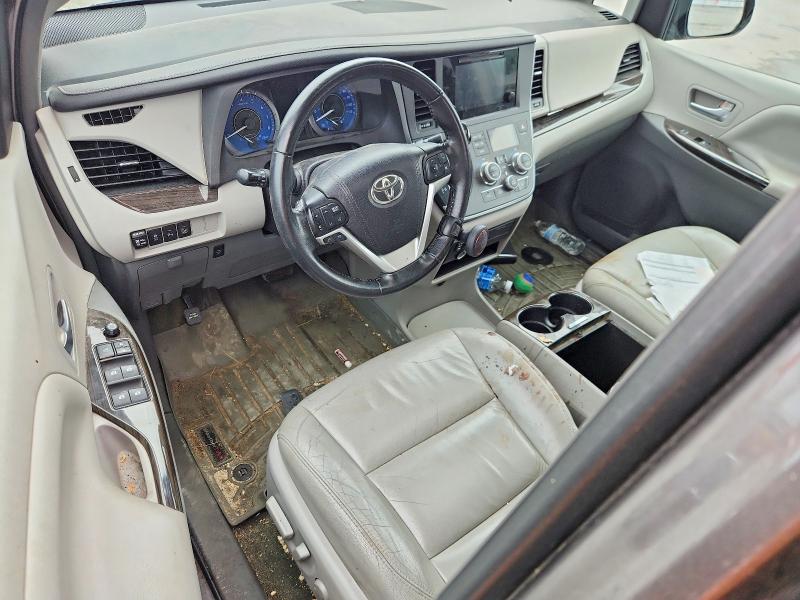58311096 :رقم المزاد ، 5TDYK3DC7FS683484 vin ، 2015 Toyota Sienna مزاد بيع