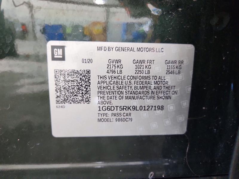 Aukcja sprzedaży 2020 Cadillac Ct5, vin: 1G6DT5RK9L0127198, numer aukcji: 55009996
