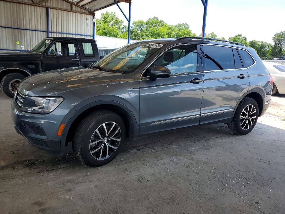 Aukcja sprzedaży 2021 Volkswagen Tiguan, vin: 3VV2B7AX6MM048422, numer aukcji: 55885456