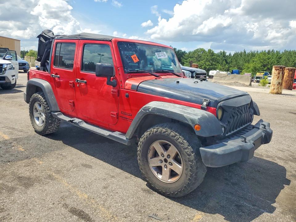 2015 Jeep Wrangler Unlimited მანქანა იყიდება აუქციონზე, vin: 1C4BJWDGXFL620877, აუქციონის ნომერი: 58074706