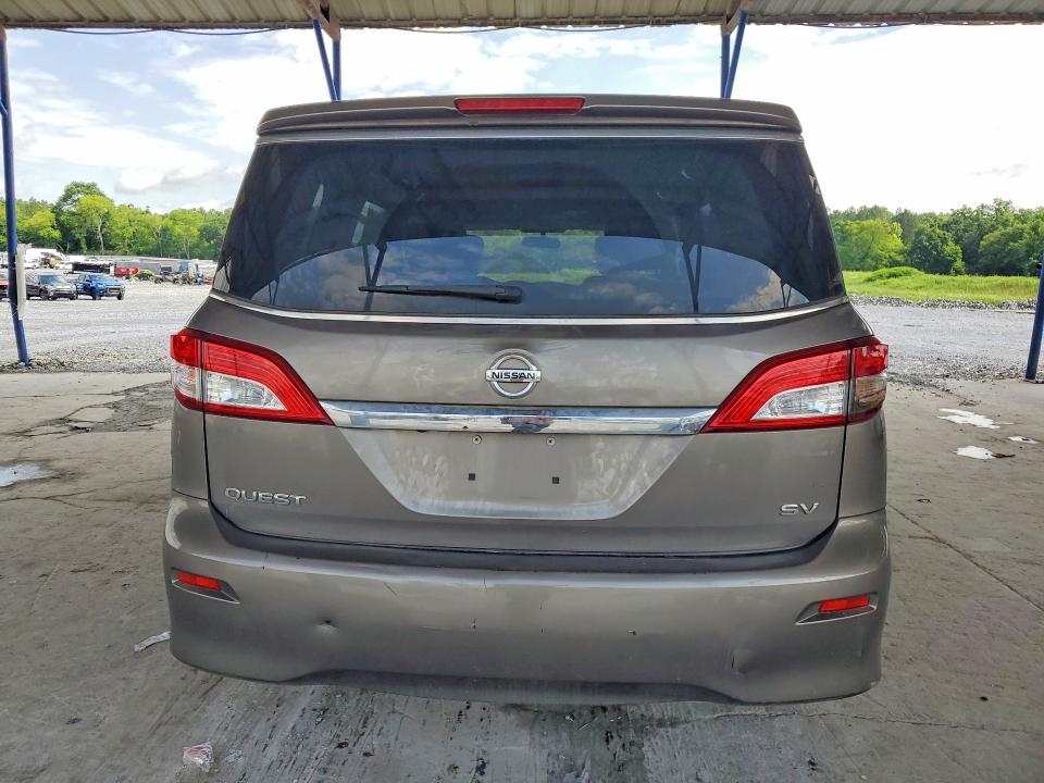 2016 Nissan Quest მანქანა იყიდება აუქციონზე, vin: JN8AE2KP4G9154880, აუქციონის ნომერი: 56632236