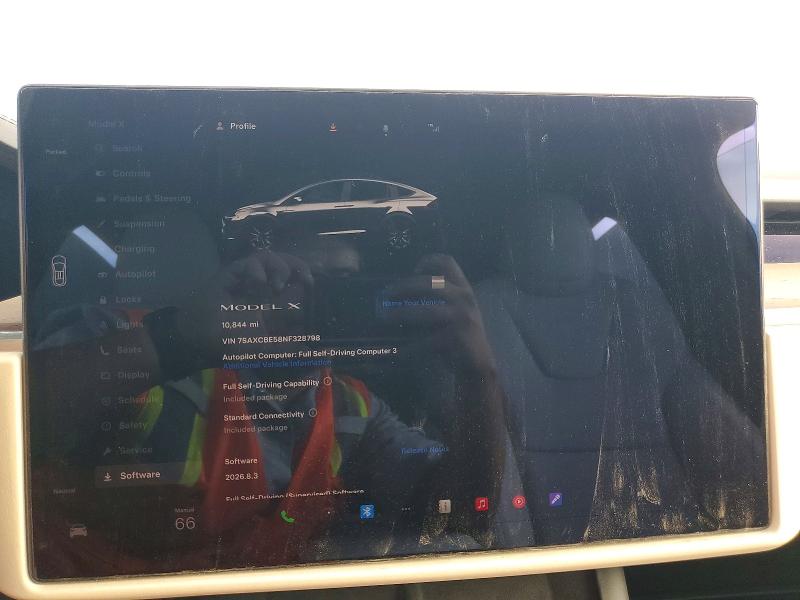 Продажа на аукционе авто 2022 Tesla Model X, vin: 7SAXCBE58NF328798, номер лота: 57179336