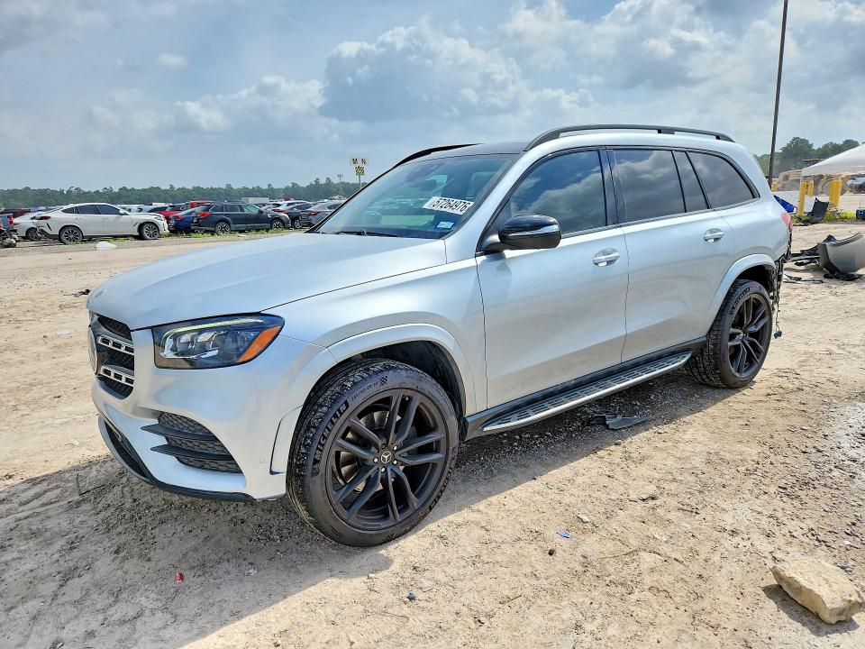 57264976 :رقم المزاد ، 4JGFF5KE0NA725674 vin ، 2022 Mercedes-benz Gls مزاد بيع