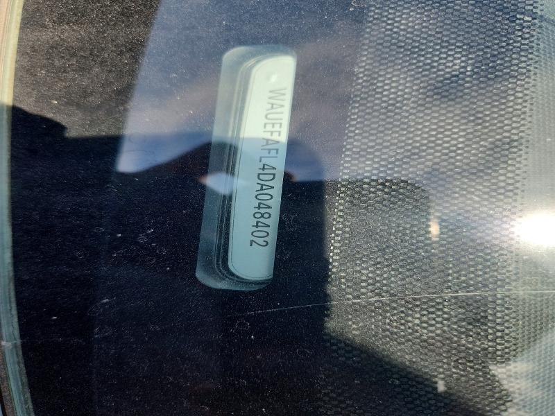 2013 Audi A4 მანქანა იყიდება აუქციონზე, vin: WAUEFAFL4DA048402, აუქციონის ნომერი: 58221146