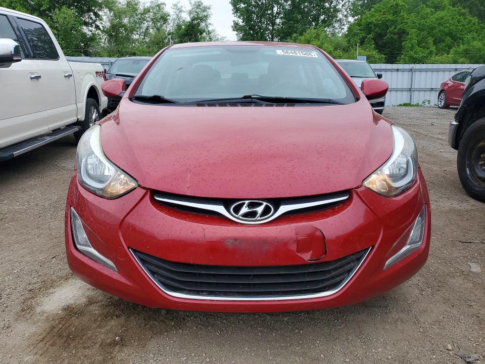 56481586 :رقم المزاد ، KMHDH4AE4FU455085 vin ، 2015 Hyundai Elantra مزاد بيع