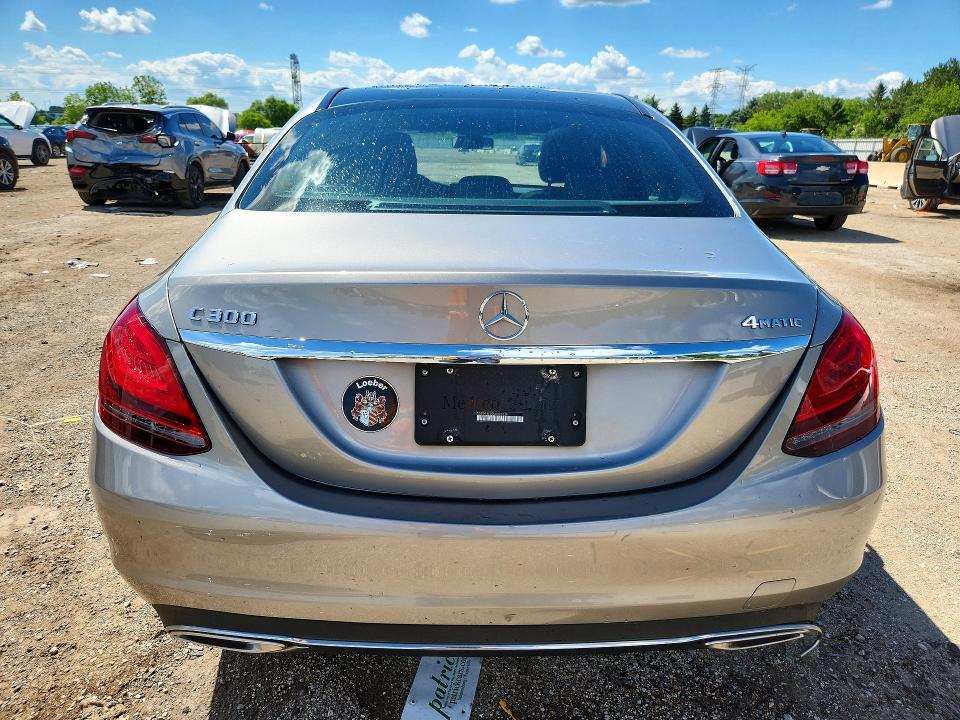 2019 Mercedes-benz C მანქანა იყიდება აუქციონზე, vin: 55SWF8EB2KU301616, აუქციონის ნომერი: 57587776