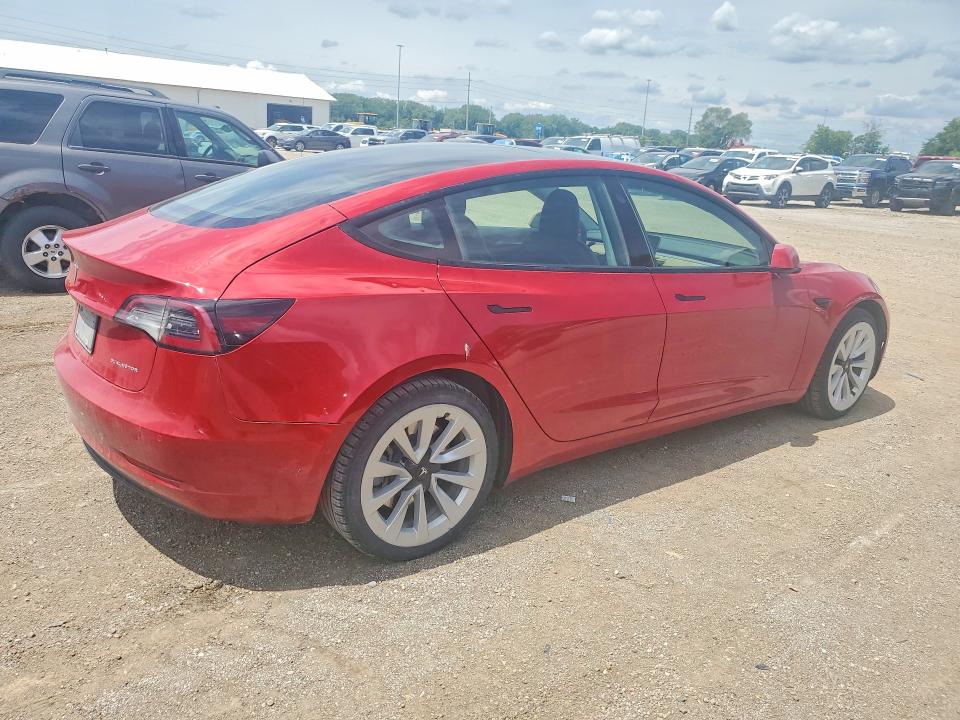 Продажа на аукционе авто 2022 Tesla Model 3, vin: 5YJ3E1EB0NF185576, номер лота: 58240426
