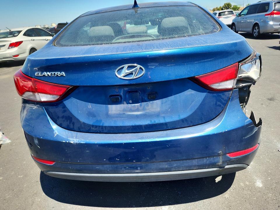 Продаж на аукціоні авто 2014 Hyundai Elantra, vin: KMHDH4AE8EU203192, номер лоту: 58433996