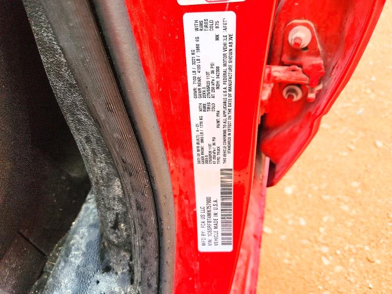 Продажа на аукционе авто 2021 Ram 1500, vin: 1C6SRFBT4MN757900, номер лота: 56605286