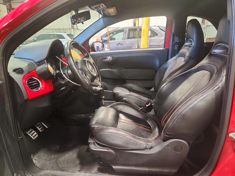 2012 Fiat 500 მანქანა იყიდება აუქციონზე, vin: 3C3CFFFH5CT351767, აუქციონის ნომერი: 57446216