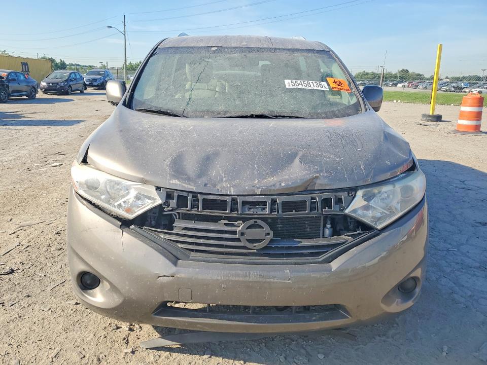 2014 Nissan Quest მანქანა იყიდება აუქციონზე, vin: JN8AE2KP5E9102364, აუქციონის ნომერი: 55458136