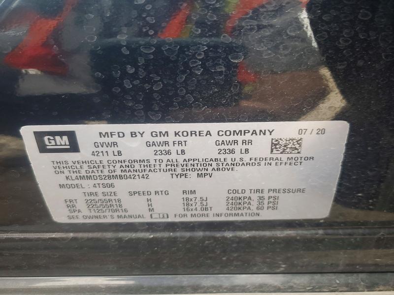 Aukcja sprzedaży 2021 Buick Encore Gx, vin: KL4MMDS28MB042142, numer aukcji: 56140266
