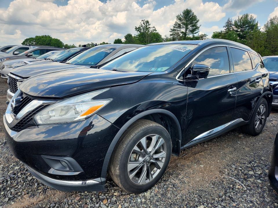 Продажа на аукционе авто 2017 Nissan Murano, vin: 5N1AZ2MG0HN154604, номер лота: 59188336