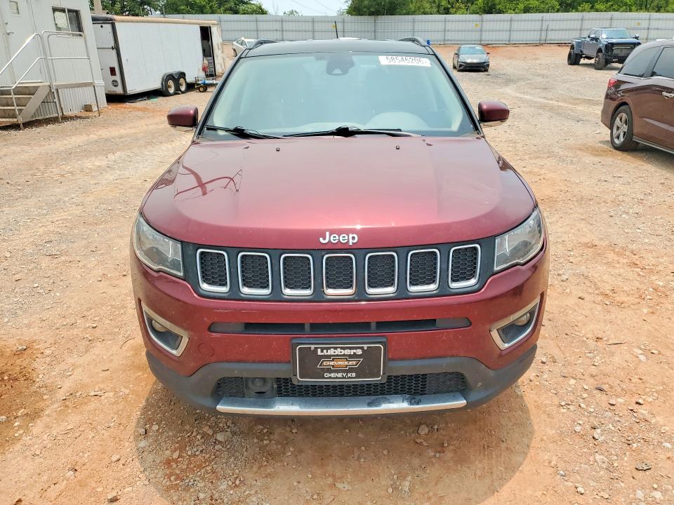 58546206 :رقم المزاد ، 3C4NJDCB9MT603075 vin ، 2021 Jeep Compass مزاد بيع
