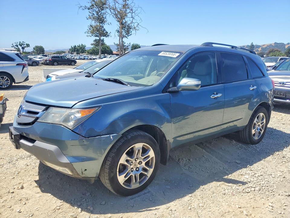 2007 Acura Mdx მანქანა იყიდება აუქციონზე, vin: 2HNYD28267H551090, აუქციონის ნომერი: 58520066
