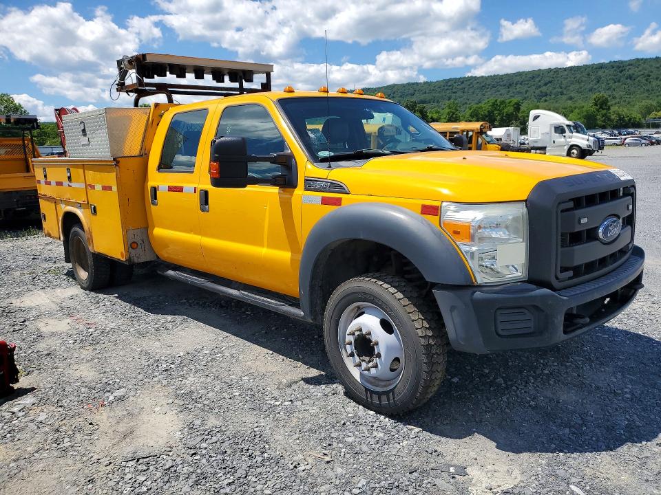 58531466 :رقم المزاد ، 1FD0W5GY7FEA17487 vin ، 2015 Ford F550 مزاد بيع