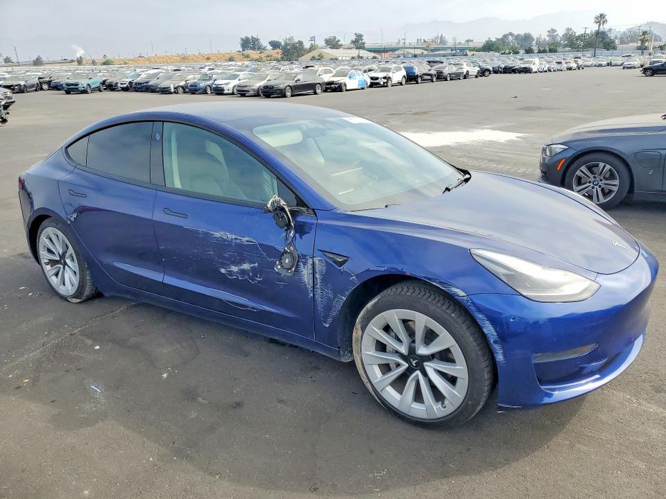 Продажа на аукционе авто 2022 Tesla Model 3, vin: 5YJ3E1EA7NF372594, номер лота: 55773086