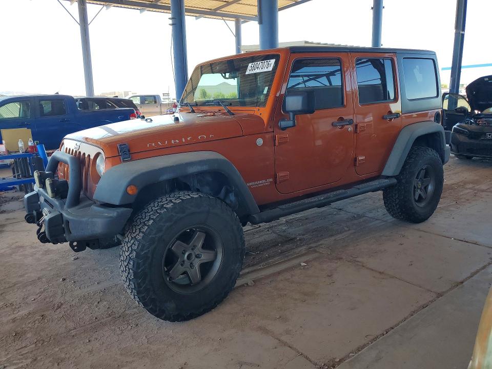 2011 Jeep Wrangler Unlimited მანქანა იყიდება აუქციონზე, vin: 1J4BA6H10BL505795, აუქციონის ნომერი: 58047076