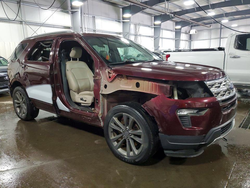 58136186 :رقم المزاد ، 1FM5K8D87JGA74261 vin ، 2018 Ford Explorer مزاد بيع