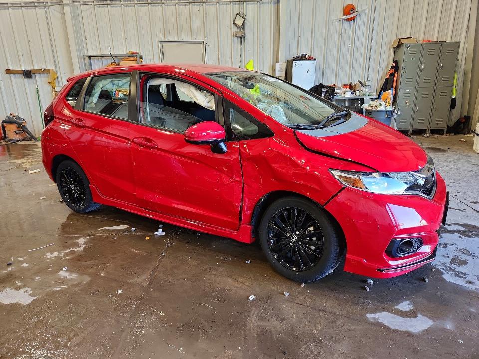 2018 Honda Fit მანქანა იყიდება აუქციონზე, vin: 3HGGK5H75JM715833, აუქციონის ნომერი: 55768606