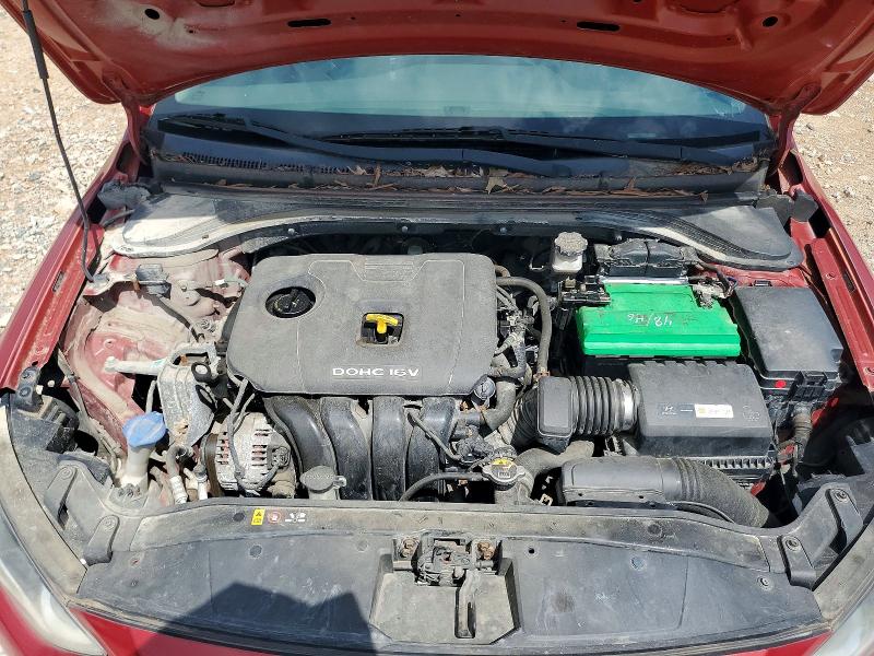 58112416 :رقم المزاد ، 5NPD74LF6HH111655 vin ، 2017 Hyundai Elantra مزاد بيع