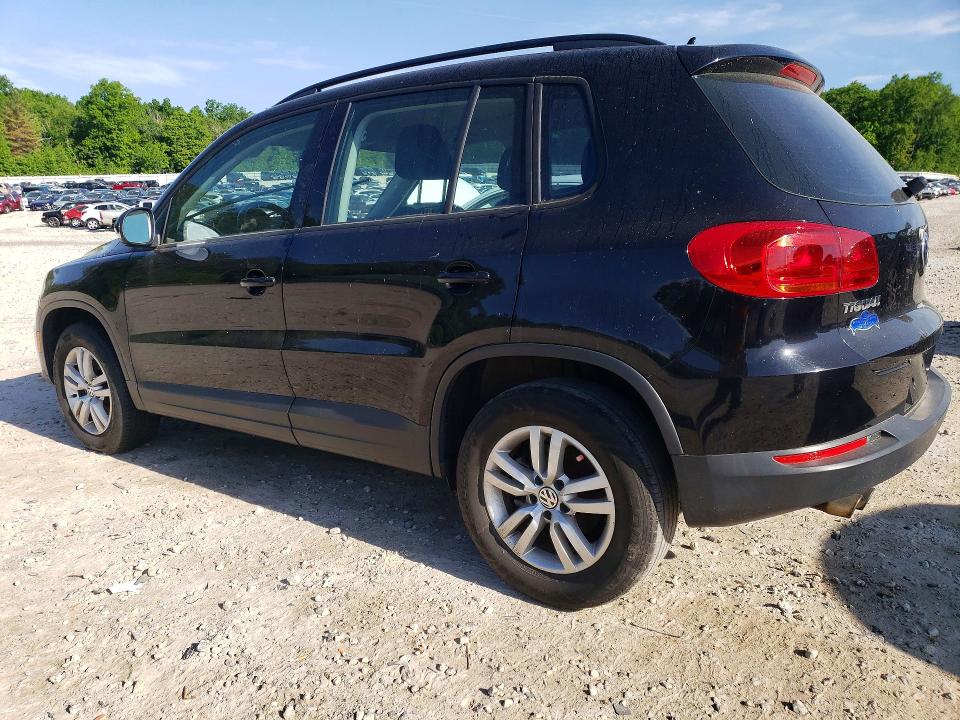 2016 Volkswagen Tiguan მანქანა იყიდება აუქციონზე, vin: WVGBV7AX1GW594647, აუქციონის ნომერი: 56369586