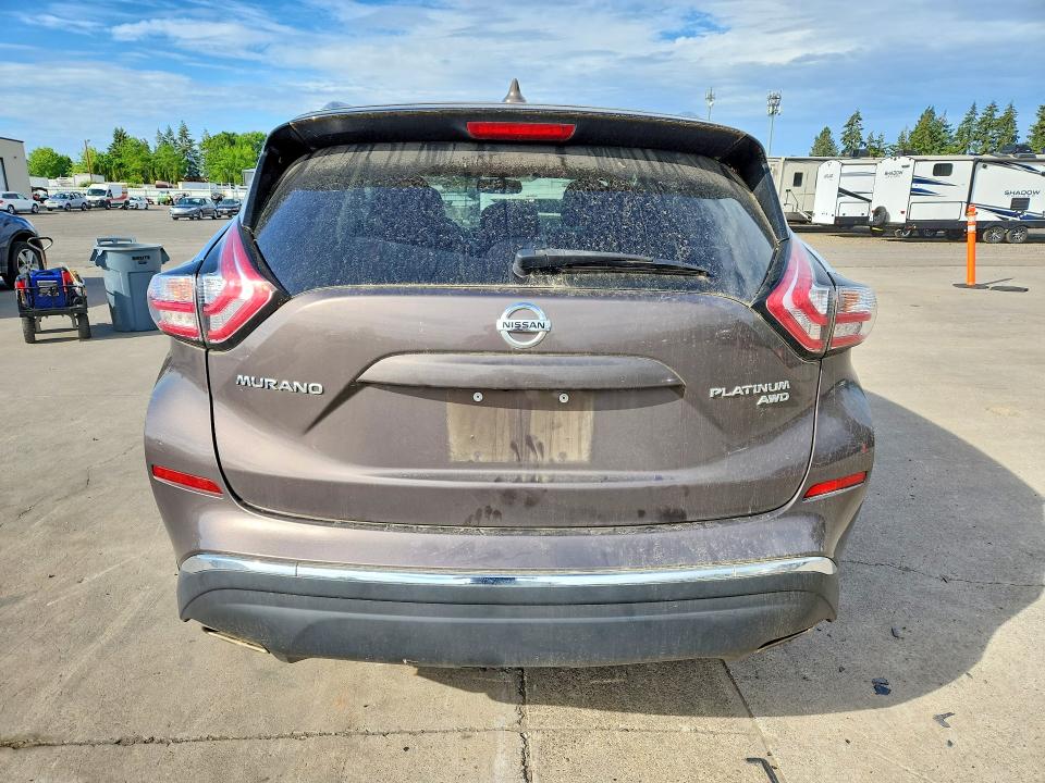 Продажа на аукционе авто 2018 Nissan Murano, vin: 5N1AZ2MH0JN166542, номер лота: 56053346