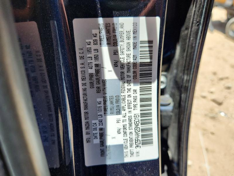 Продажа на аукционе авто 2025 Mazda 3, vin: 3MZBPAAM2SM450161, номер лота: 57492776