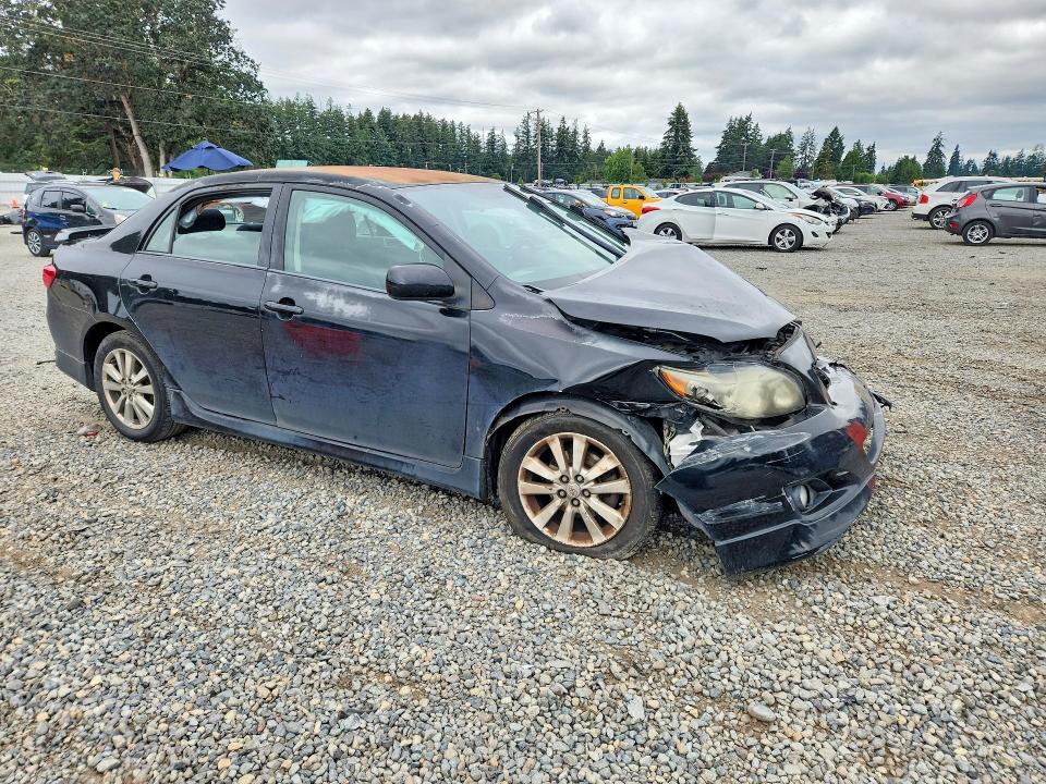 59012116 :رقم المزاد ، 1NXBU40E19Z076165 vin ، 2009 Toyota Corolla مزاد بيع