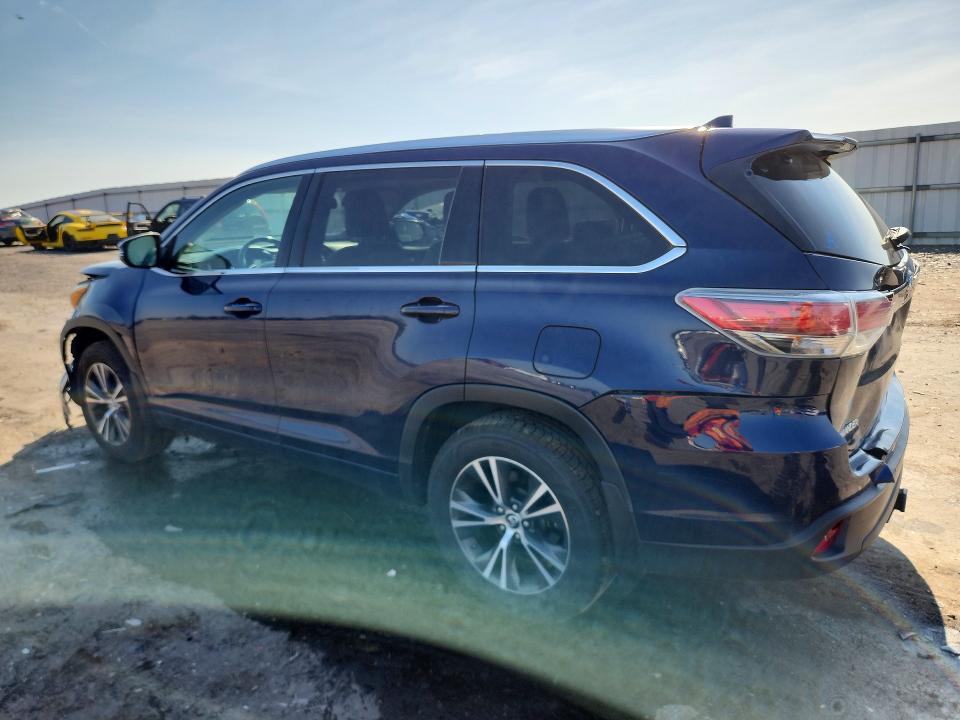 2016 Toyota Highlander მანქანა იყიდება აუქციონზე, vin: 5TDJKRFH9GS300014, აუქციონის ნომერი: 59249976