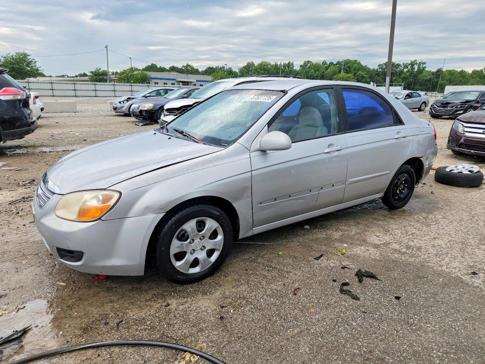 2007 Kia Spectra მანქანა იყიდება აუქციონზე, vin: KNAFE121075386288, აუქციონის ნომერი: 57527726