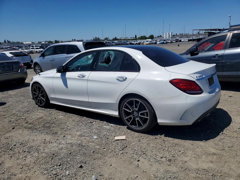 2019 Mercedes-benz C მანქანა იყიდება აუქციონზე, vin: 55SWF8DB4KU305121, აუქციონის ნომერი: 55057776