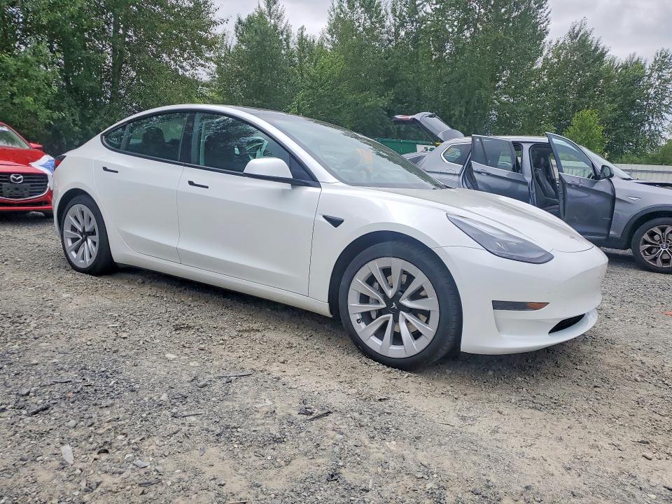 Продажа на аукционе авто 2021 Tesla Model 3, vin: 5YJ3E1EA7MF070320, номер лота: 58248906